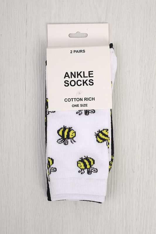 Bee Design Tpack Ankle Socks