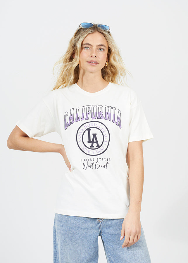'California La' Oversize Tee
