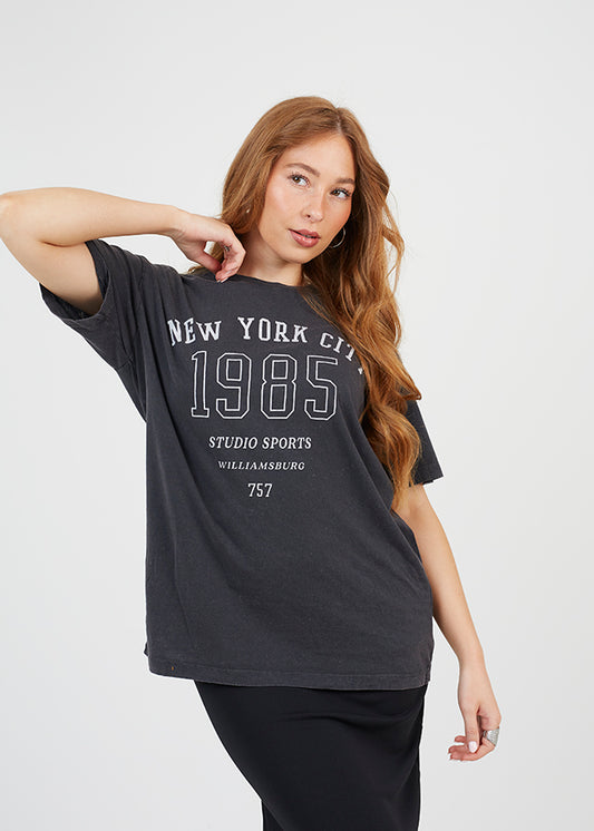 Ladies Brave Soul Grey T-Shirt