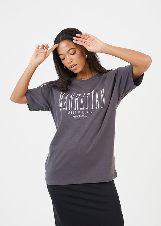 Ladies Brave Soul Asphalt, Gardenia T-Shirt