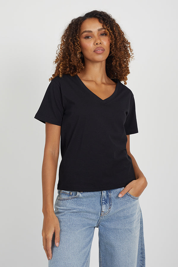 V-Neck Basic Tee