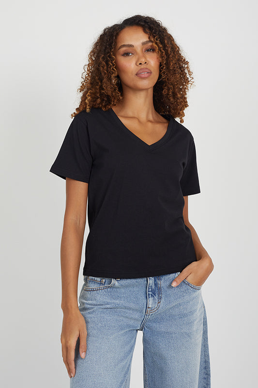 V-Neck Basic Tee