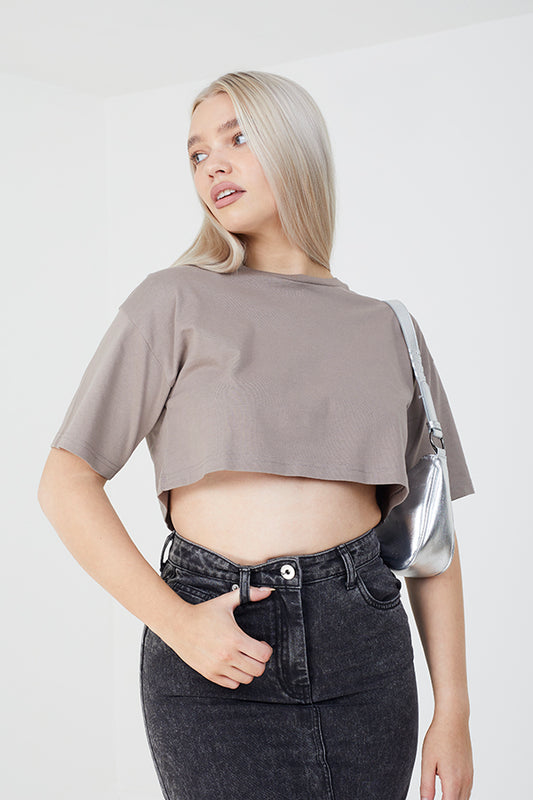 Boxy Crop Tee