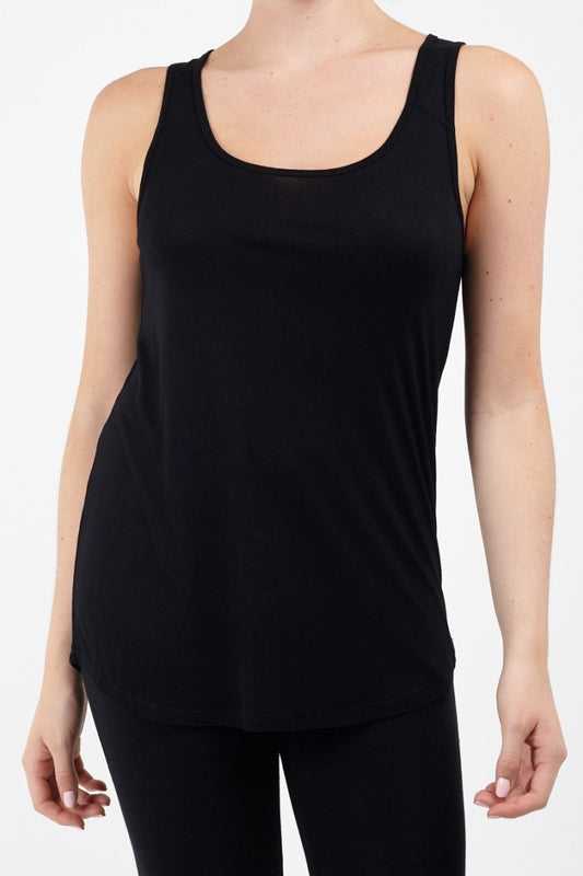Delta Slashed Back Vest Top