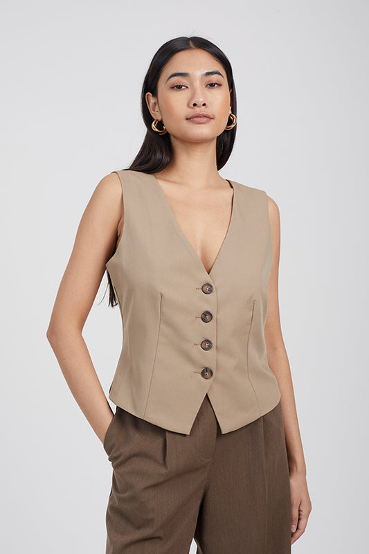 Ladies Brave Soul Sand Vest