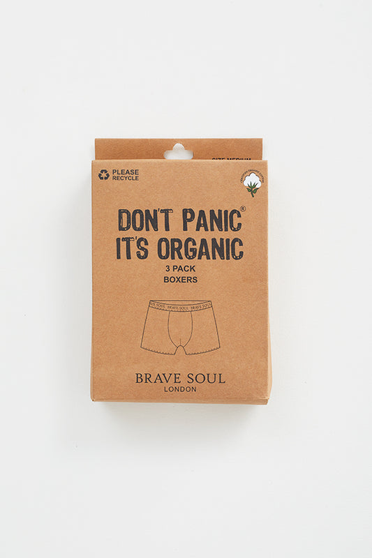 Organic 3 Pack Boxers