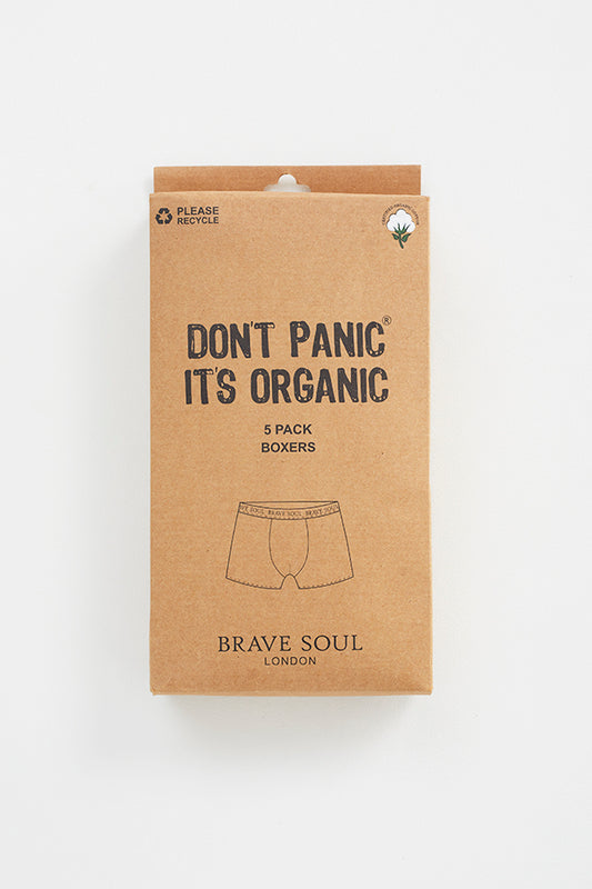 Organic 5 Pack Boxers