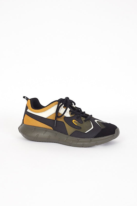 Khaki Gradient Chunky Trainers