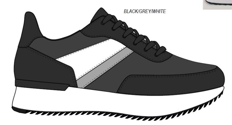 Lace Up Trainer