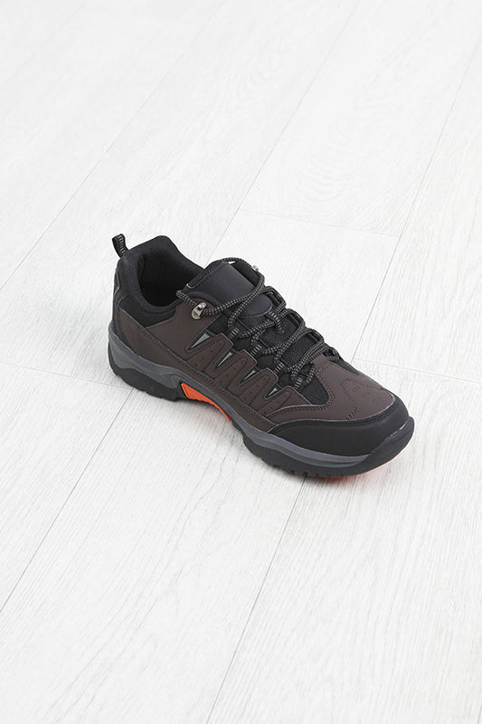 Chunky Black Hiking Style Trainers