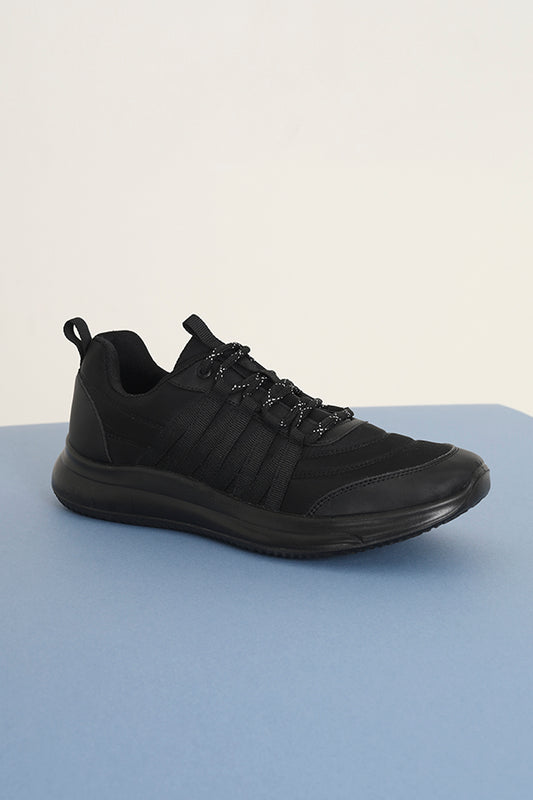 Black Padded Trainer