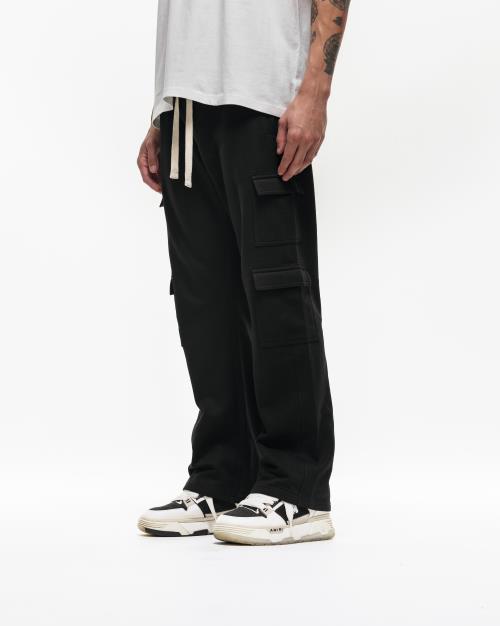 Regular Fit Jersey Cargo Joggers