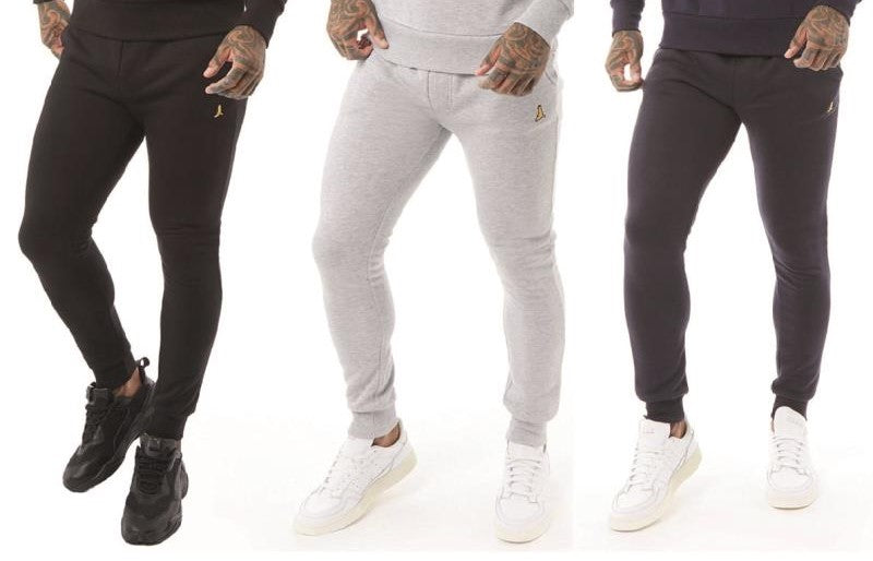 Mens Brave Soul Black Jogging