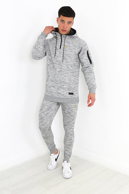 Slim Fit Embroidery Detail Cuffed Jogging Bottoms