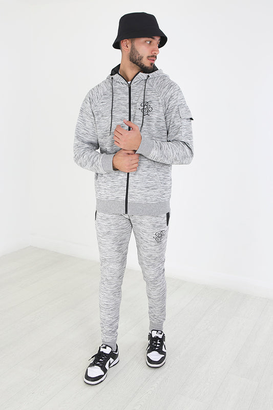Slim Fit Elasticated Waist Embroidered Jogging Bottoms