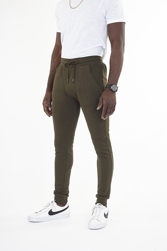 Khaki Skinny Jogging Bottoms