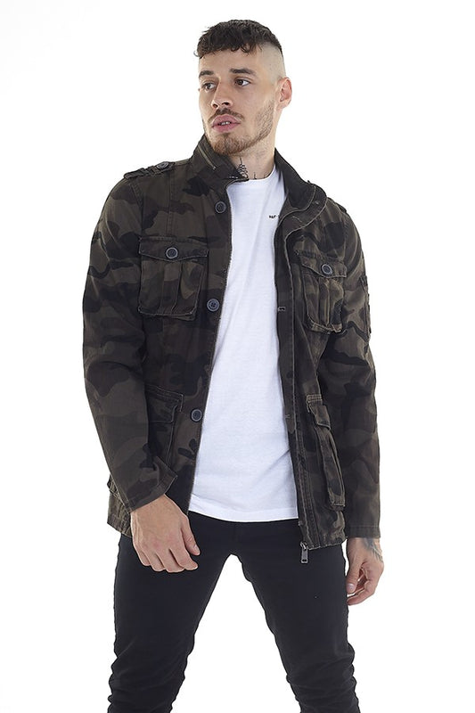 Brunswick Camouflage Print Utility Jacket