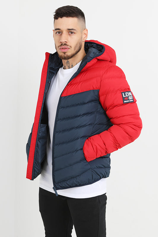 Two Colour Printed Padded Jacket