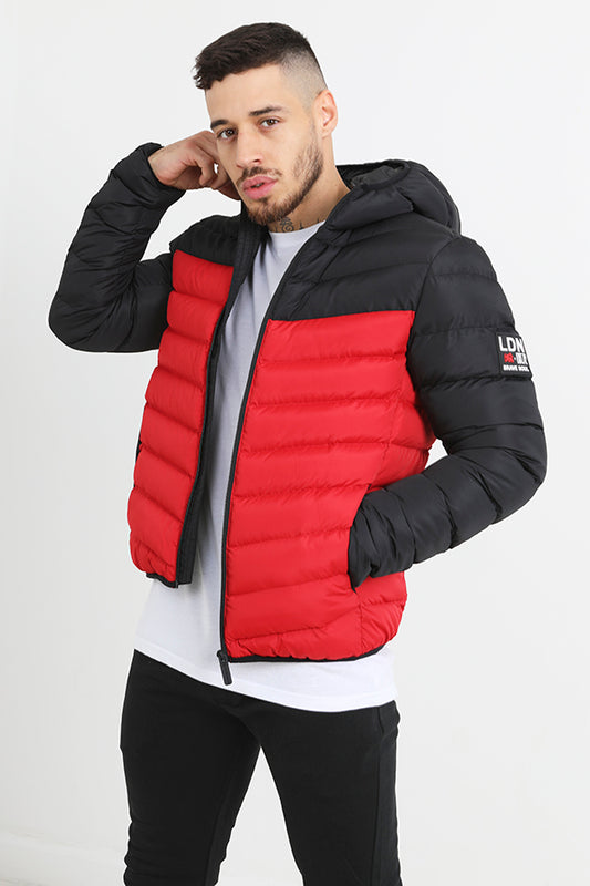 Two Colour Printed Padded Jacket
