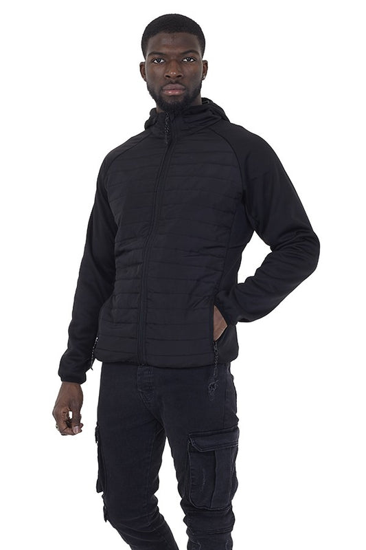 Light Padded Soft Shell Quilted Jacket