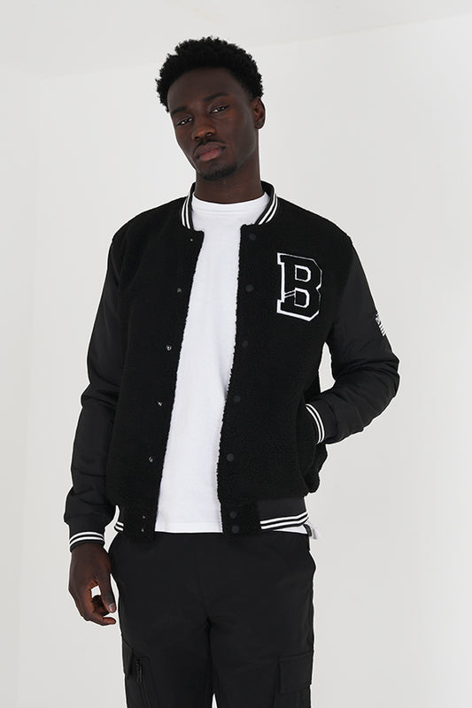 Varsity Borg Mix Jacket