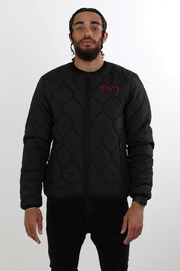 Quited Bomber Jacket