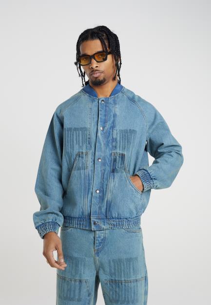 Night Addict Raglan Style Denim Jkt