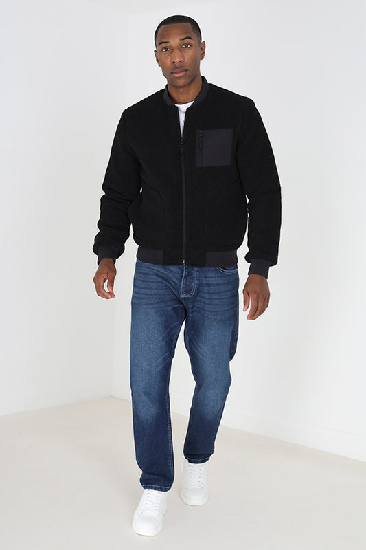 Borg Bomber Jacket