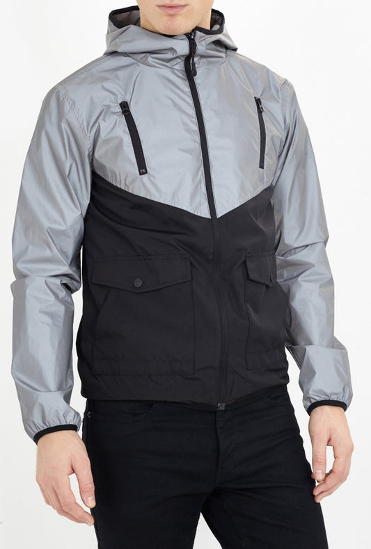 Reflex Reflective Hooded Windrunner Jacket