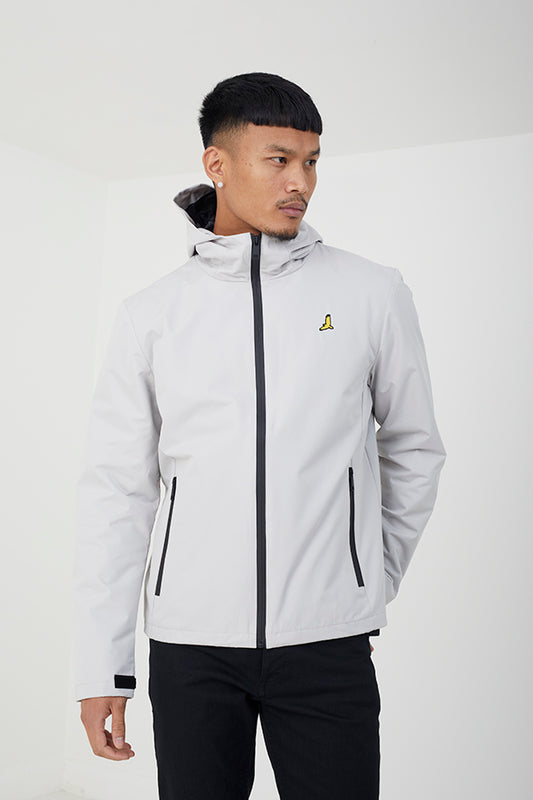 Hooded Zip Through Lightweight Jacket