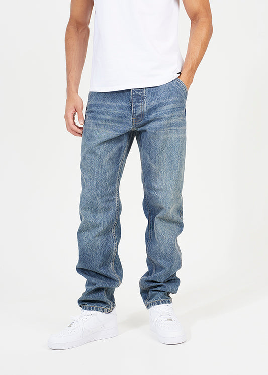 Mens Brave Soul Blue Jeans