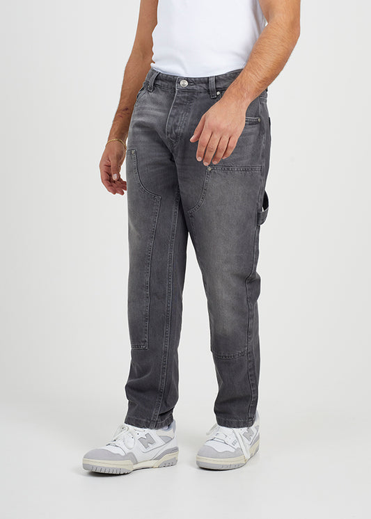 Mens Brave Soul Charcoal Jeans