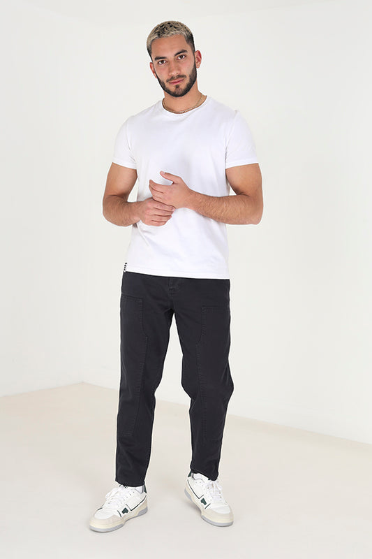 Denim Loose Fit Jean Worker Leg Panels