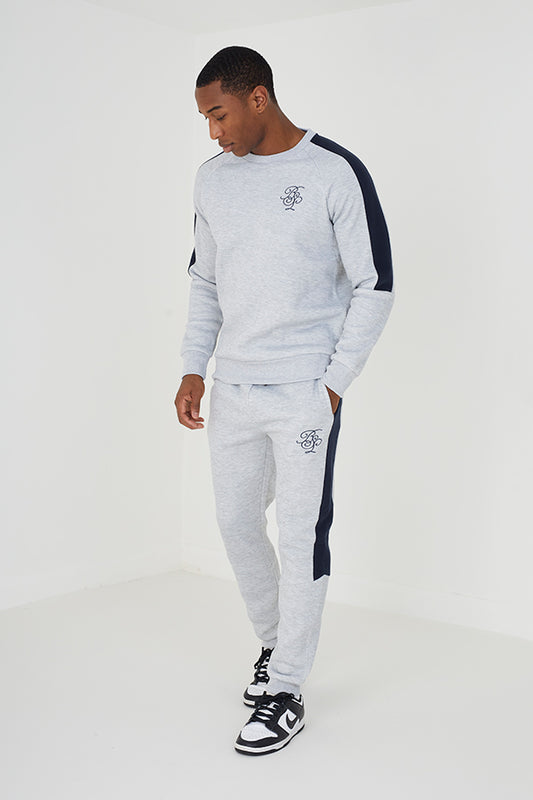 Cut/Sew Crew Neck Sweat-Shirt