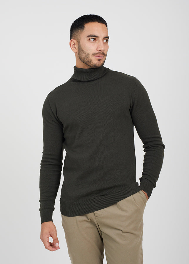 High Role Neck Jumper