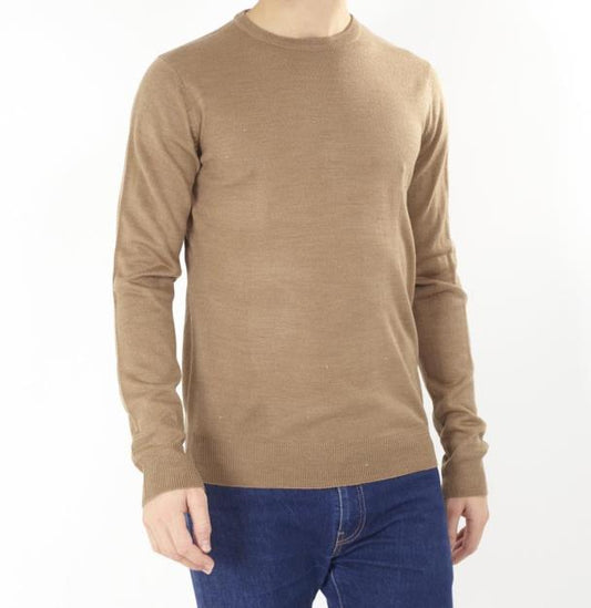 Mens Brave Soul Beige Knitwear