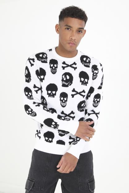Crew Neck Halloween Jumper