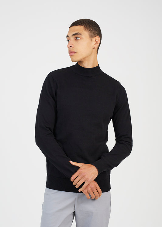 Mens Brave Soul Black Knitwear