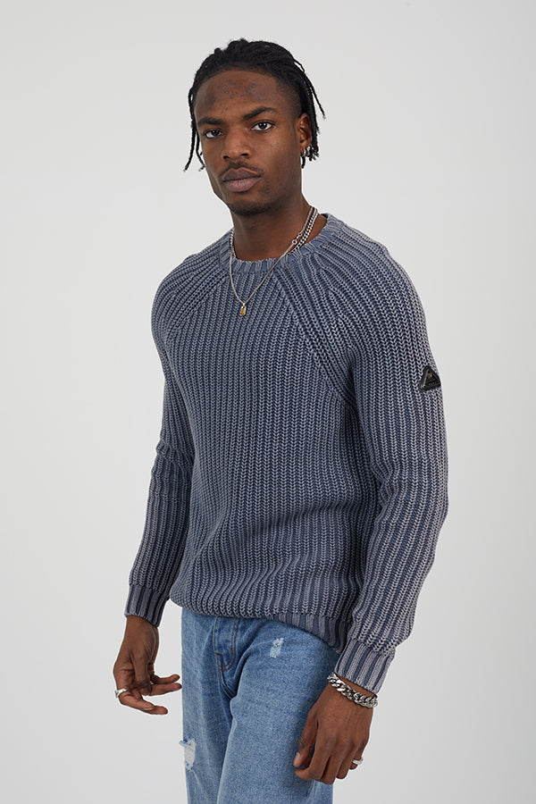 Mens Brave Soul Denim Knitwear