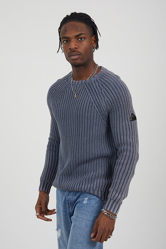 Mens Brave Soul Denim Knitwear