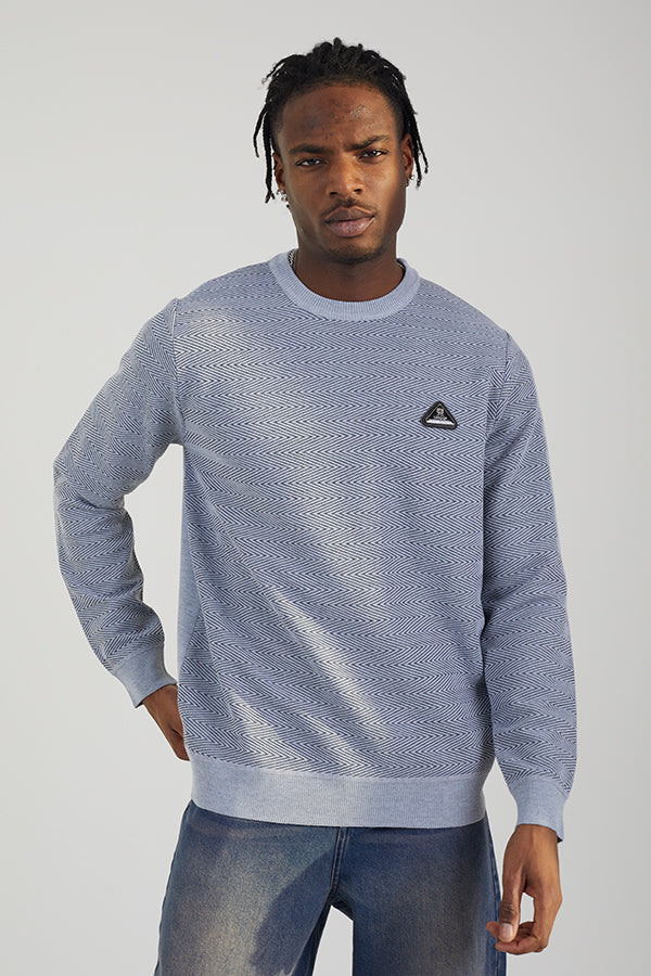 Mens Brave Soul Grey Knitwear