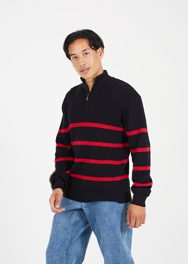 Mens Brave Soul Black Knitwear