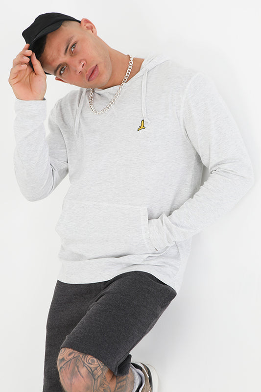 Three Pack Embroidery Detail Long Sleeve Hooded Top