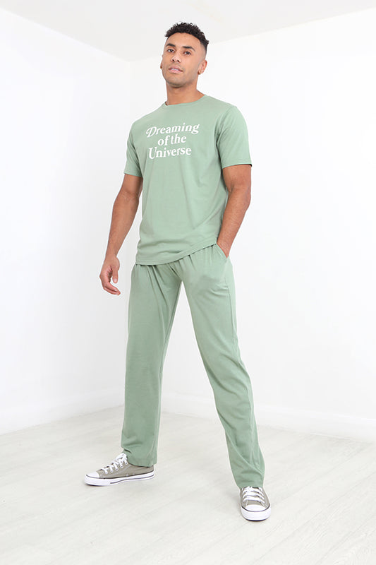 Dark Sage 'Dreaming Of The Universe' Slogan Pyjamas