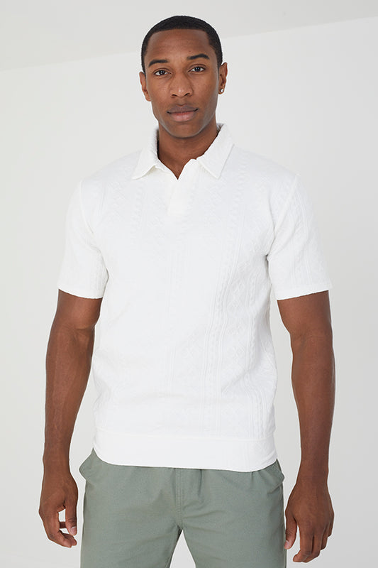 Trophy Neck Polo