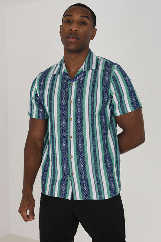 Ikat Short Sleeve Shirt