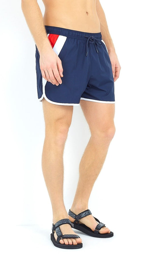 Contrast Panel Swimming Shorts