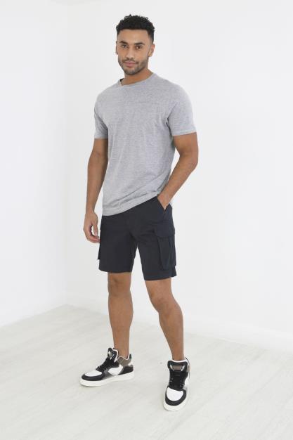 Cotton Canvas Short Elasticated Waist