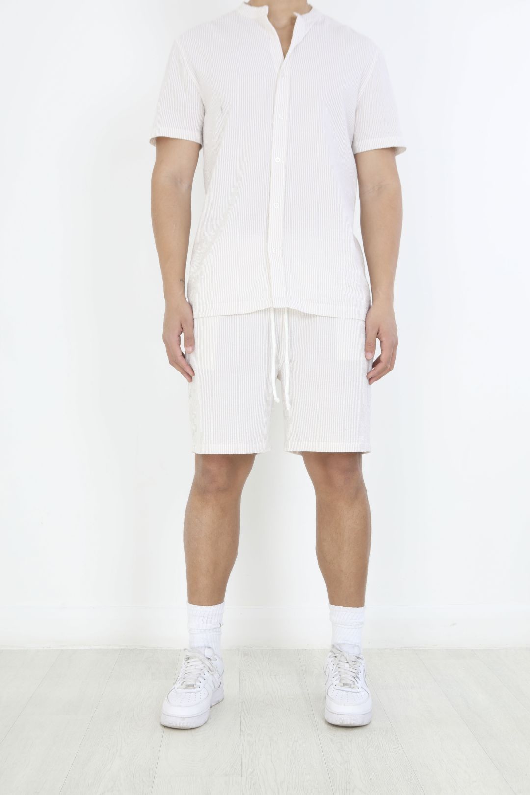 Mens Brave Soul Stone Shorts
