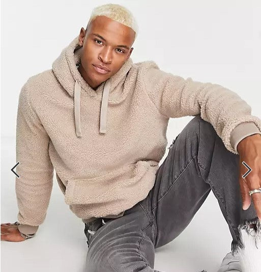 Overhead Hooded Jumper Kangaroo Pocket